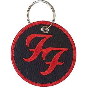 Foo Fighters: Patch Keychain/Circle Logo (Double Sided)