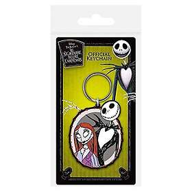 Nightmare Before Christmas: (Jack & Sally) Rubber Keychain
