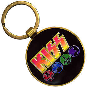 KISS: Keychain/Army/Logo & Icons (Double Sided)