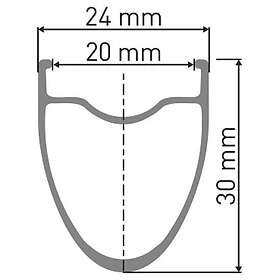 DT Swiss Ar 1600 Spline 30 700 Wts Cl Disc Tubeless Road Front Wheel