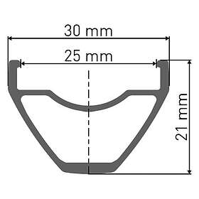 DT Swiss E 512 27,5´´ 32H 25 Db Vi Disc Tubeless Mtb Rim
