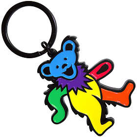 Grateful Dead: Keychain/Yellow Body Dancing Bear
