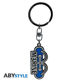 ONE PIECE Marine Keychains x4