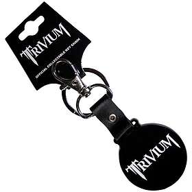 Trivium: Keychain/Classic Logo Mono Circle