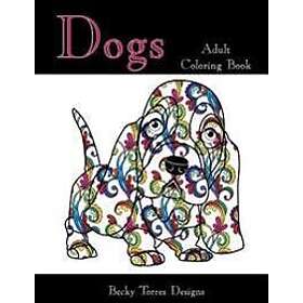 Dogs Adult Coloring Book