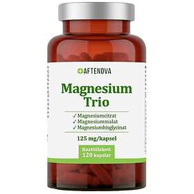 AfteNova Magnesium Trio 125mg 120 Capsules