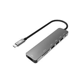 Celly PROHUB7IN1 USB-C Adapter 7in1