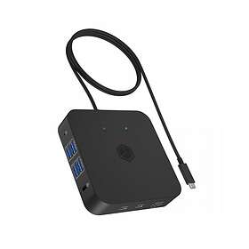 Icy Box IB-DK4090-C USB-C 3 x HDMI 1GbE