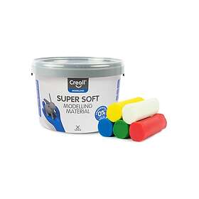 Creall Supersoft Clay 5 colours 1750g