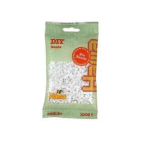 Hama Beads Bio - White 1000 pcs