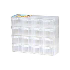 Hama Beads Ironing Storage Box Set with 16 storage boxes