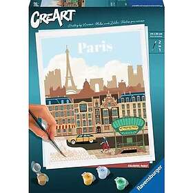 Ravensburger CreArt Painting by Numbers Colorful Paris