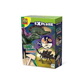 SES Creative Explore Dino and Skeleton Excavation 2-in-1 Stegosaurus
