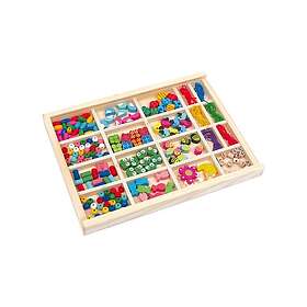 Small Foot Wooden Bead Set