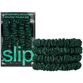 Slip Pure Silk Skinny Scrunchies Forest
