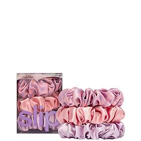 Slip hårsnoddar Pure 3 Silk Large Scrunchies Belleflower