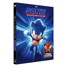 Sonic collection : Sonic, le film 1, 2 & 3 Knuckles (Blu-Ray)