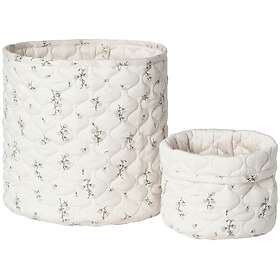 Garbo & Friends Bluebell Quilted Baskets 2-pack
