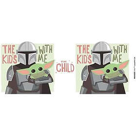 Pyramid The Mandalorian 2 (the Kids With Me) Mug