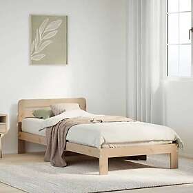 vidaXL Bed Frame without Mattress 90x200 cm Solid Wood Pine 855540