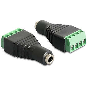 DeLock 65457 3,5mm stereo female to 4-pin terminalblock