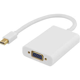 Deltaco DP-VGA14eol mini DisplayPort to VGA 0,25m