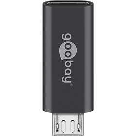 Goobay 55553 Micro-USB/USB-C OTG Hi-Speed-adapter