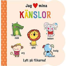 Jag [hjärta] mina känslor (bok, board book)