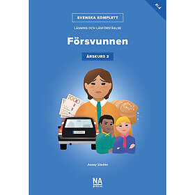 Svenska Komplett – Läsning och läsförståelse åk 3 – Försvunnen blå bok (häftad)