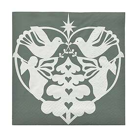 Broste Copenhagen Nostalgia Paper Napkin 33x33cm 20-pack