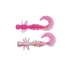 Berkley PowerBait Power Curly 5,5cm 3,3g pink/white 10-pack