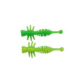 Berkley PowerBait Power Larvae 4cm 2,2g spring green/sunshine yellow 12-pack