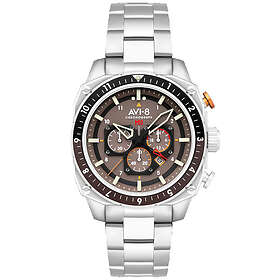 Avi-8 Hawker Hunter AV-4100-33 Herr 44 mm Analogt Quartz Mineralglas