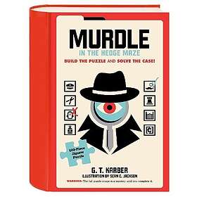 Murdle in the Hedge Maze 500-Piece Jigsaw Puzzle