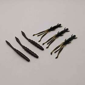 FishUp Scaly FAT 3,2in Shrimp 3in Mix, 6-pack