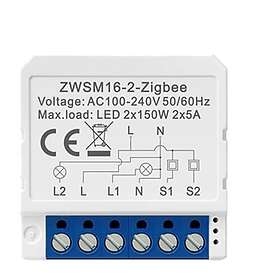 Avatto Smart Switch Module ZigBee ZWSM16-W2 TUYA