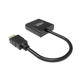 Vision TC-HDMIVGA/BL Professional HDMI to VGA 23cm