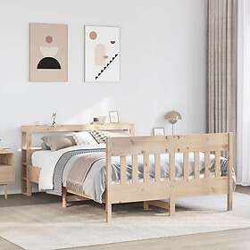 vidaXL Bed Frame without Mattress 120x200 cm Solid Wood Pine