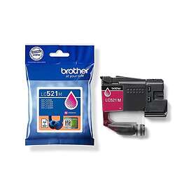 Brother LC-521M magenta bläckpatron (original)