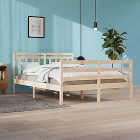 vidaXL Bed Frame without Mattress 140x200 cm Solid Wood