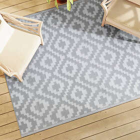 vidaXL Outdoor Carpet ARAKIL Grey 160x230 cm PP