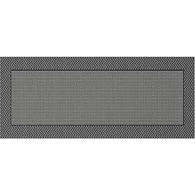 vidaXL Outdoor Rug "ARAKIL" Black and Grey 250x600 cm PP