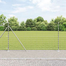 vidaXL Field Fence 1,4x50 m Galvanized Steel