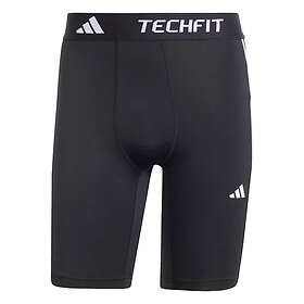 Adidas TECHFIT Compression Training 3-Stripes Short Tights (Men's)