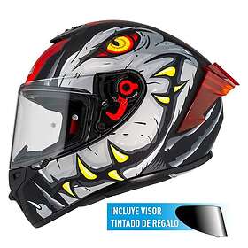 NZI Trendy 3 Stream Raptor Clear+tinted Visor