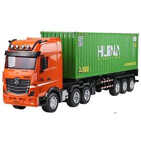 HuiNa Semitrailer med container 2,4 GHz 1:18