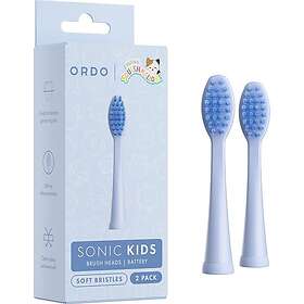 Ordo Sonic Kids Squishmallows Sonic Kids Brush Heads 2-pack