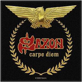 Saxon: Standard Patch/Carpe Diem
