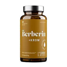 Great Essentials Pure Berberin HCL+ 60 Capsules