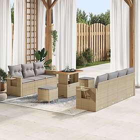 vidaXL Garden Furniture Set 10-parts 3361712